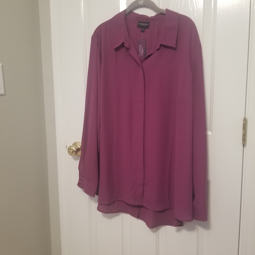 22/24 Wine Blouse